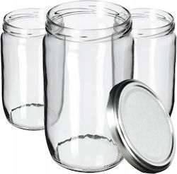 Kadax 8x Glasgefäß 720ml Einmachglas Konserven ...