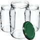 Kadax Jars Preserves 900ml Glass Jar Jam Honey ...