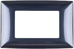 Elmark Lecce Schalterrahmen 4-fach in Gray Farb...