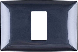 Elmark Lecce Schalterrahmen 1-fach in Gray Farb...