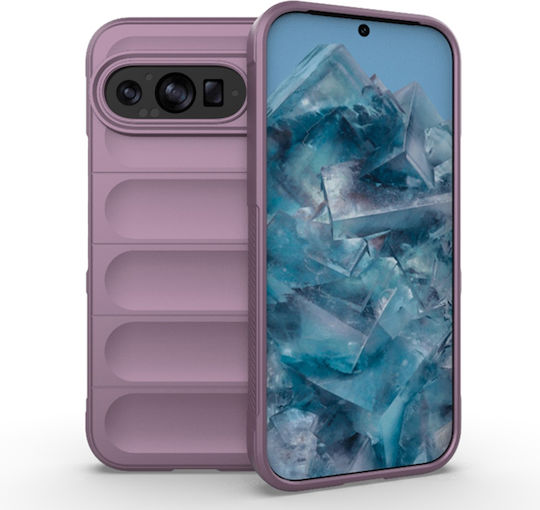 Techsuit Magic Back Cover Σιλικόνης Μωβ (OnePlus 9 Pro)