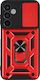 Mayaxess Ring Case Galaxy A25 5g Shockproof Camera Cover Red