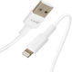 LinQ USB-A to Lightning Cable Λευκό 3m (i9-3M)