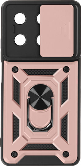 Avizar Ring Hülle Redmi Note 13 5G Stoßfeste Kamerahülle Roségold