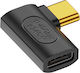 Avizar USB-C Male to USB-C Female Converter 1 Piece C2C-L3