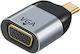 Avizar USB-C Männlich Zu USB-C Weiblich Gray 1Stück C2VGA