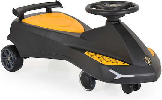 Lamborghini Swing Car Αυτοκινητάκι Ride On Μαύρο