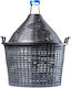 Kadax Balloon Bottle Carboy Wine In A Basket A Cap 15 L