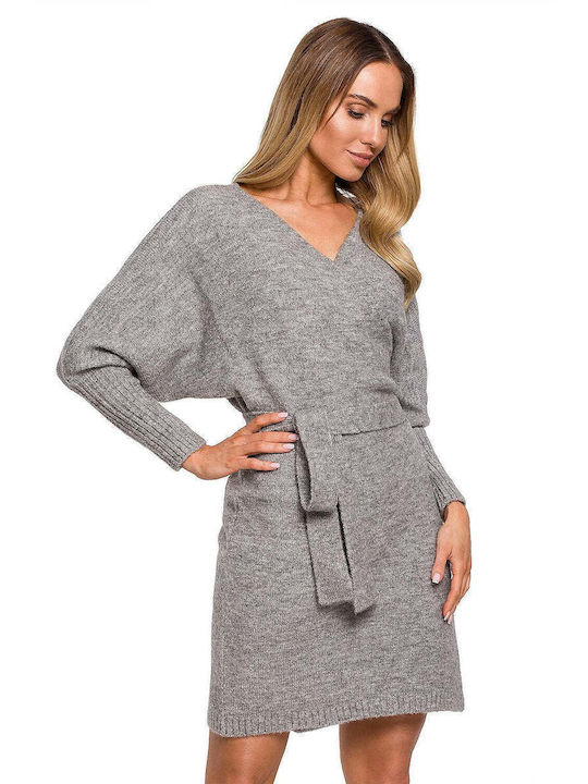 MOE Mini Kleid Gray