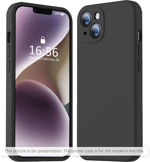 Techsuit Softflex Back Cover Silicone Black (Nothing CMF Phone 1)