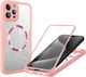 Techsuit ColorVerse 360 Full Cover Σιλικόνης Ρο...