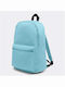 Rucksack mit Fronttasche Hellblau 39,5x30x10,5 cm