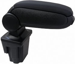 Carner Car PU Armrest for Seat Leon Black