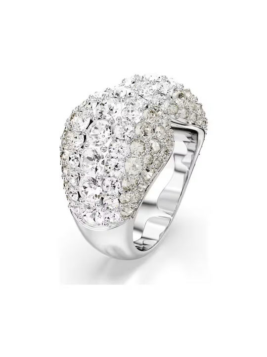 Swarovski Sublima Γυναικείο Δαχτυλίδι με Πέτρες από Ατσάλι