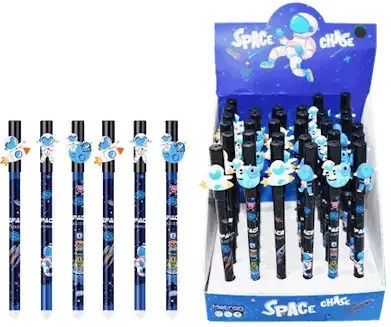 Gel Pen Metron Kids Space Blue 0.7mm Erasable