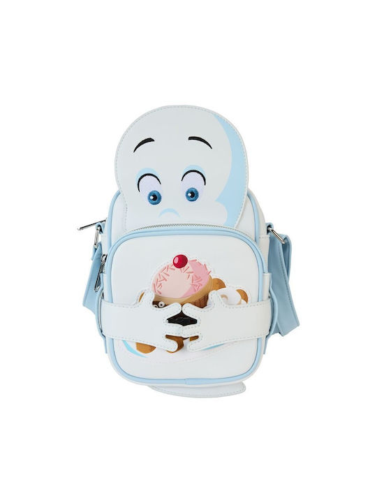 Loungefly Casper Friendly Ghost Halloween Kinder Rucksack Umhängetasche Weiß