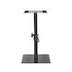 Standsteel PA Speaker Mount height 32.5-32.5cm in Black Color