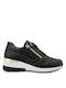 JK London Sneakers Black Black Crocodile