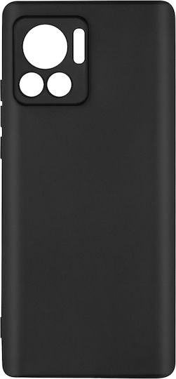 Калъф Motorola Edge 30 Ultra Силиконов Матово Покритие Устойчив на Петна Черен