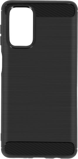 Cover Samsung Galaxy A32 5g Silicone Brushed Aluminum Effect Black