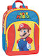 Super Mario Трикоцветна Ученическа Раница За Детска Градина