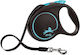 Flexi Leash Μαύρο Design L Ταινία 5m Έως 50kg Μπλε