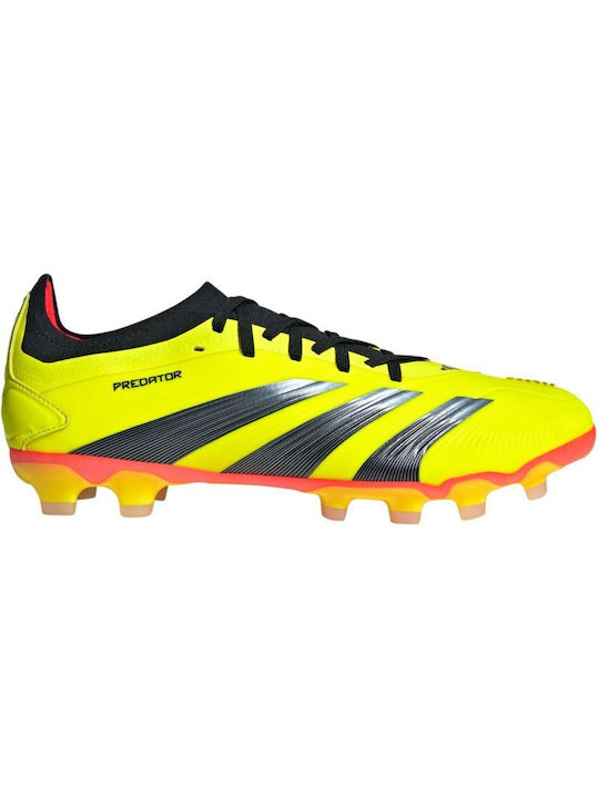 Adidas Predator Pro MG Low Football Shoes with Cleats Yellow