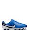 Jr Tiempo Legend 10 Kids Molded Soccer Shoes Blue