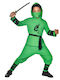 Costum Ninja Verde pentru Copii