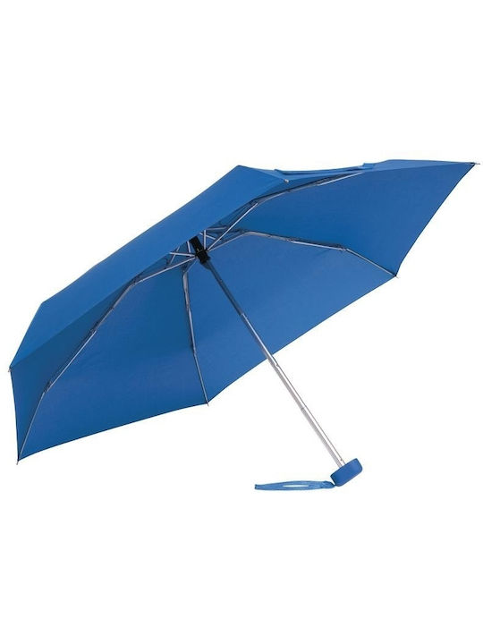 Umbrelă de buzunar albastră Ø6-48 cm