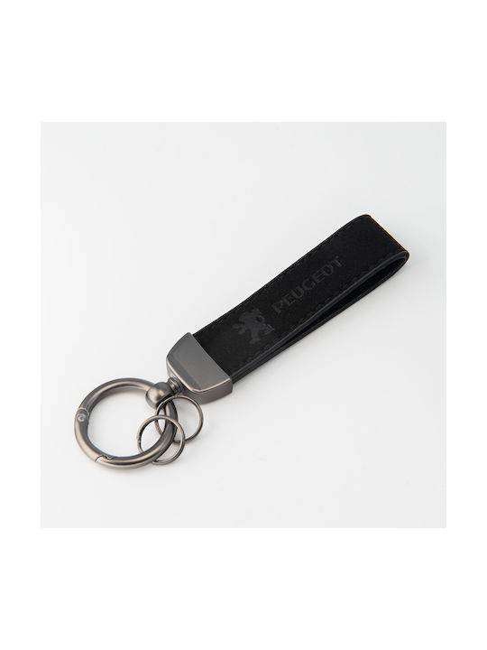 Alcantara Keychain Peugeot