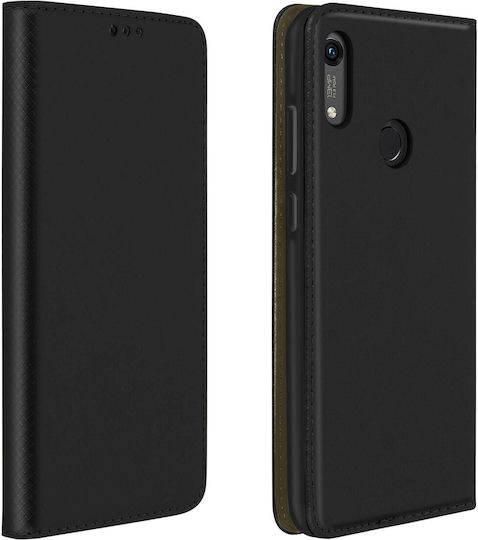 Folio Case Honor 8a Huawei Y6 Y6s Magnetic Cover Card-holder Stand Black