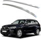 Carner Μπάρες Οροφής Αλουμινίου για BMW X5 2013-2018 για Αυτοκίνητα με Εργοστασιακές Μπάρες (Σετ χωρίς πόδια) Ασημί