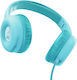 Trust Nouna Wired On Ear Headphones Blue