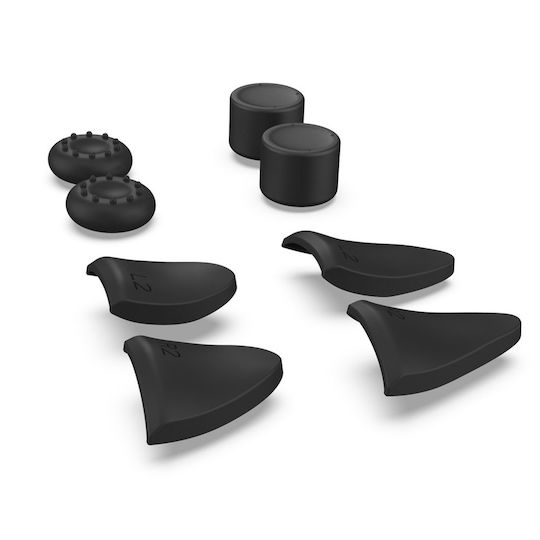 Accessory Kit Ps5 Dualsense Controller Trigger Expander Grips Black