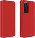 Classic Edition Stand Case Card Slot Huawei P40 Pro – Red