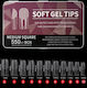 Soft Gel Връхчета за нокти Прозрачни 550бр 10263