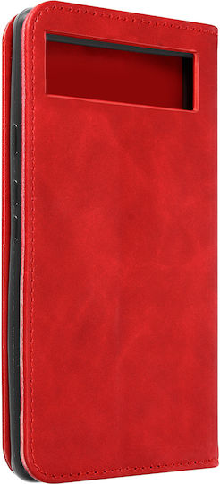 Soft-Touch Kartenhüllen Case Google Pixel 7a Rot