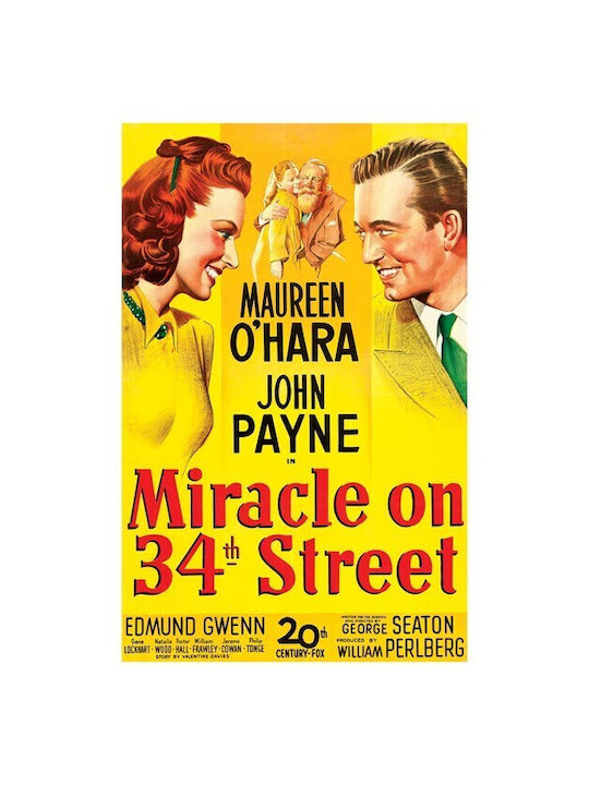 Walls Poster Miracle On 34th Street 20x30cm