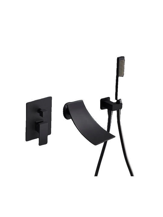 Mixing Bathtub Shower Faucet Black