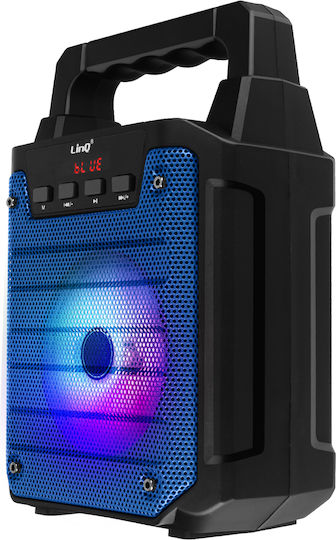 LinQ KTS-1085 Ηχείο Bluetooth με Ραδιόφωνο Μπλε