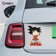Frisky Baby an Bord Schild mit Aufkleber Rot Dragon Ball