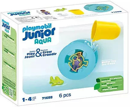 Playmobil Junior Ρόδα με Νερό και Καρχαριάκι για 1-4 ετών