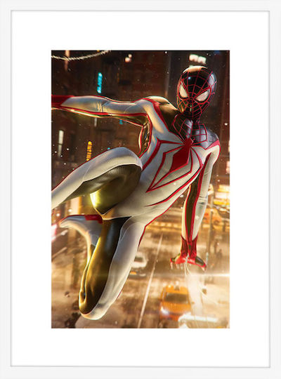 Walls Παιδικό Κάδρο White -suit Spiderman από Ξύλο 20x30εκ.