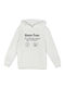 Fleece Kids Sweatshirt with Hood and Pockets Ecru Since Ever Minime