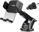 Powertech Mobile Phone Holder Car with Adjustable Hooks Black