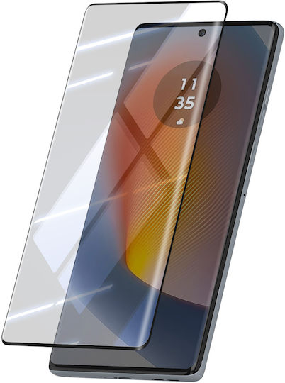Avizar Tempered Glass Μαύρο (Motorola Edge 50 Fusion)