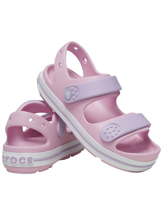 Crocs Crocband Детски Обувки за Плаж Розов