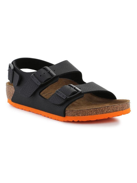 Birkenstock Παπουτσοπέδιλα Milano Μαύρα