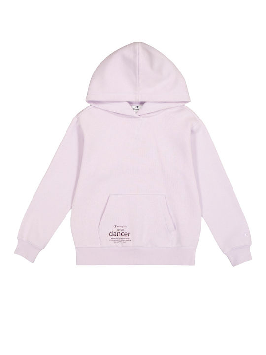 Champion Kids Sweatshirt with Hood Lilac